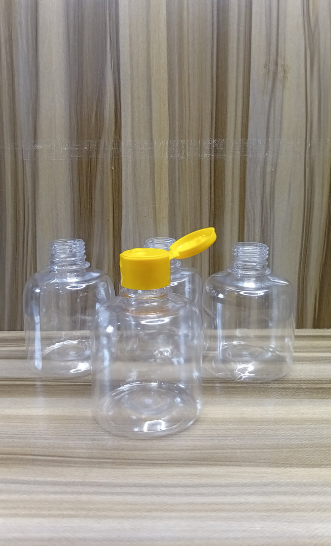 JASMINE PLASTIC TRANSPARENT BOTTLE (250ML)