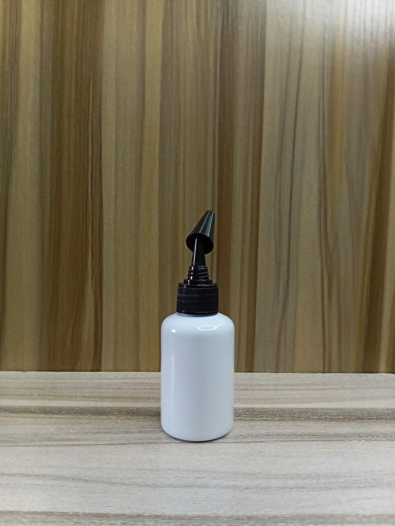 PENGUIN PLASTIC BOTTLE (50ML) 20MM OPENING (WHITE)