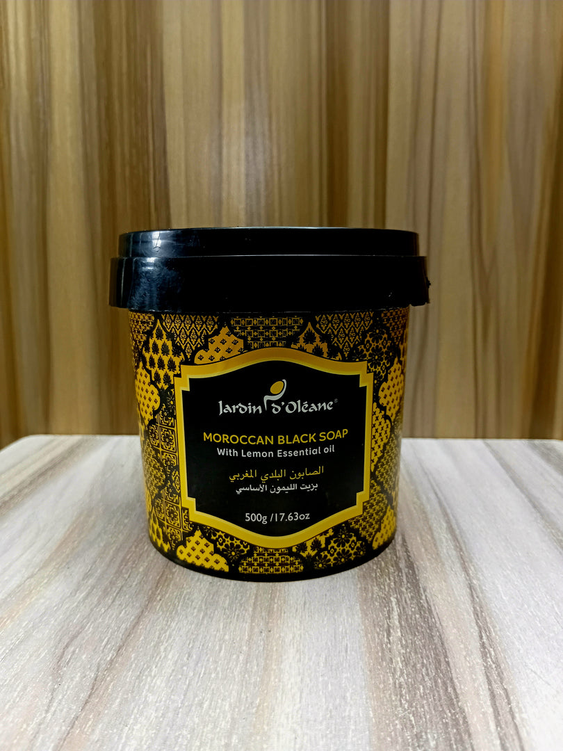 JARDIN D' OLEANE MOROCCAN BLACK SOAP