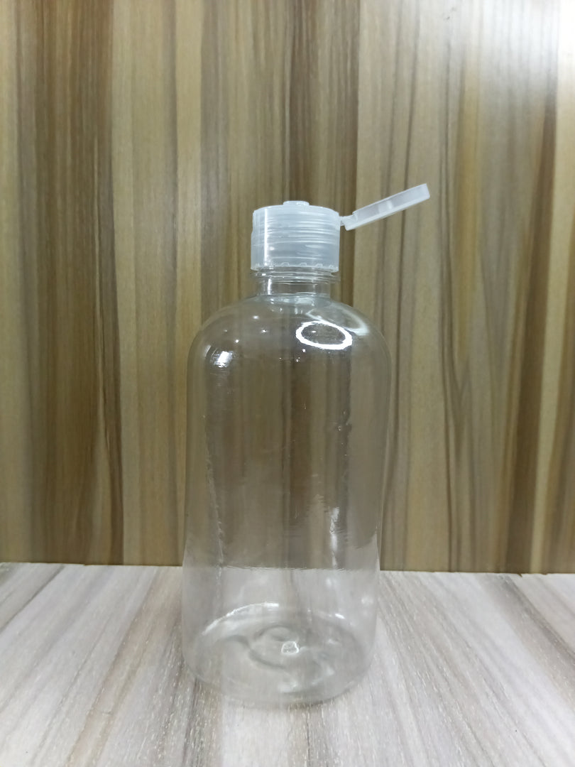JASMINE PLASTIC BOTTLE (500ML) (TRANSPARENT)