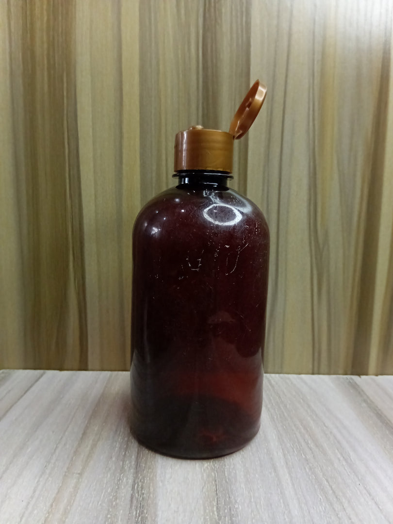 JASMINE PLASTIC BOTTLE (500ML) (AMBER)