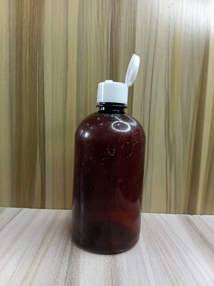 JASMINE PLASTIC BOTTLE (500ML) (AMBER)