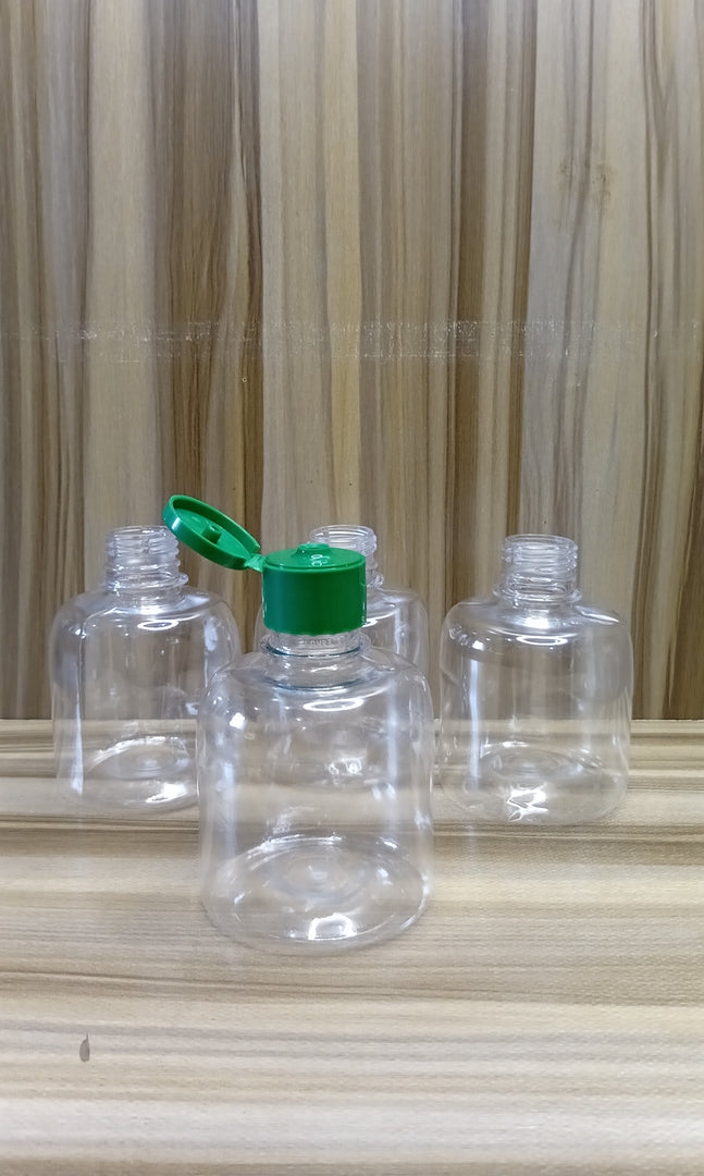 JASMINE PLASTIC TRANSPARENT BOTTLE (250ML)
