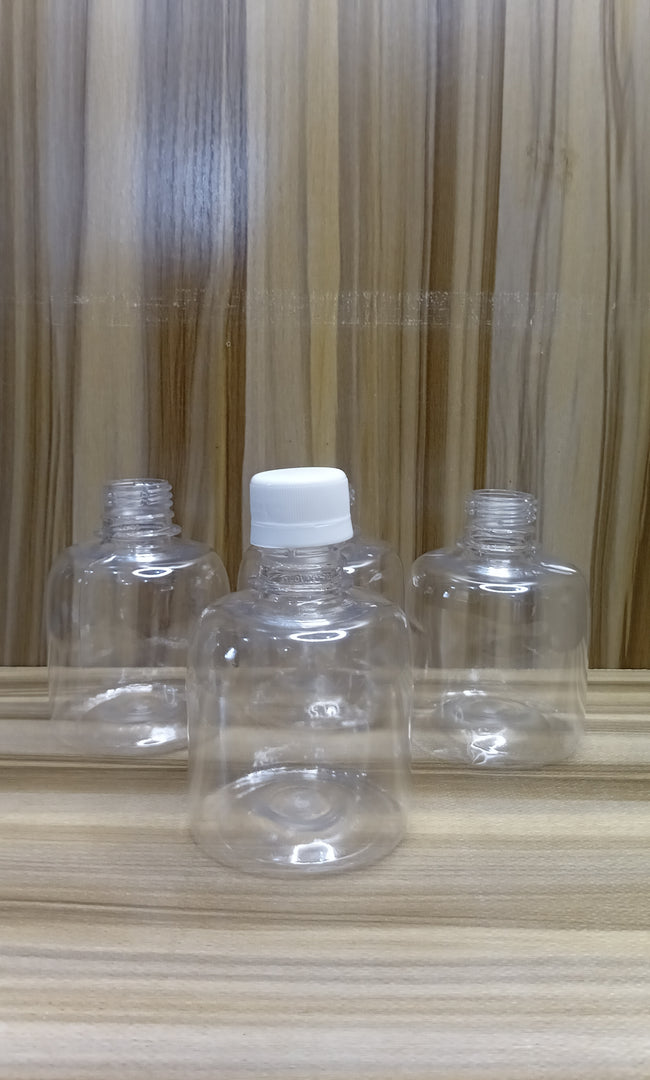 JASMINE PLASTIC TRANSPARENT BOTTLE (250ML)