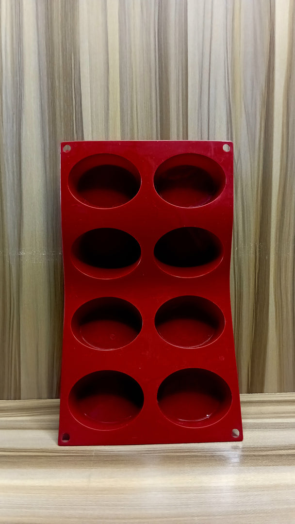 EIGHT CAVITY SILICON SOAP MOLD