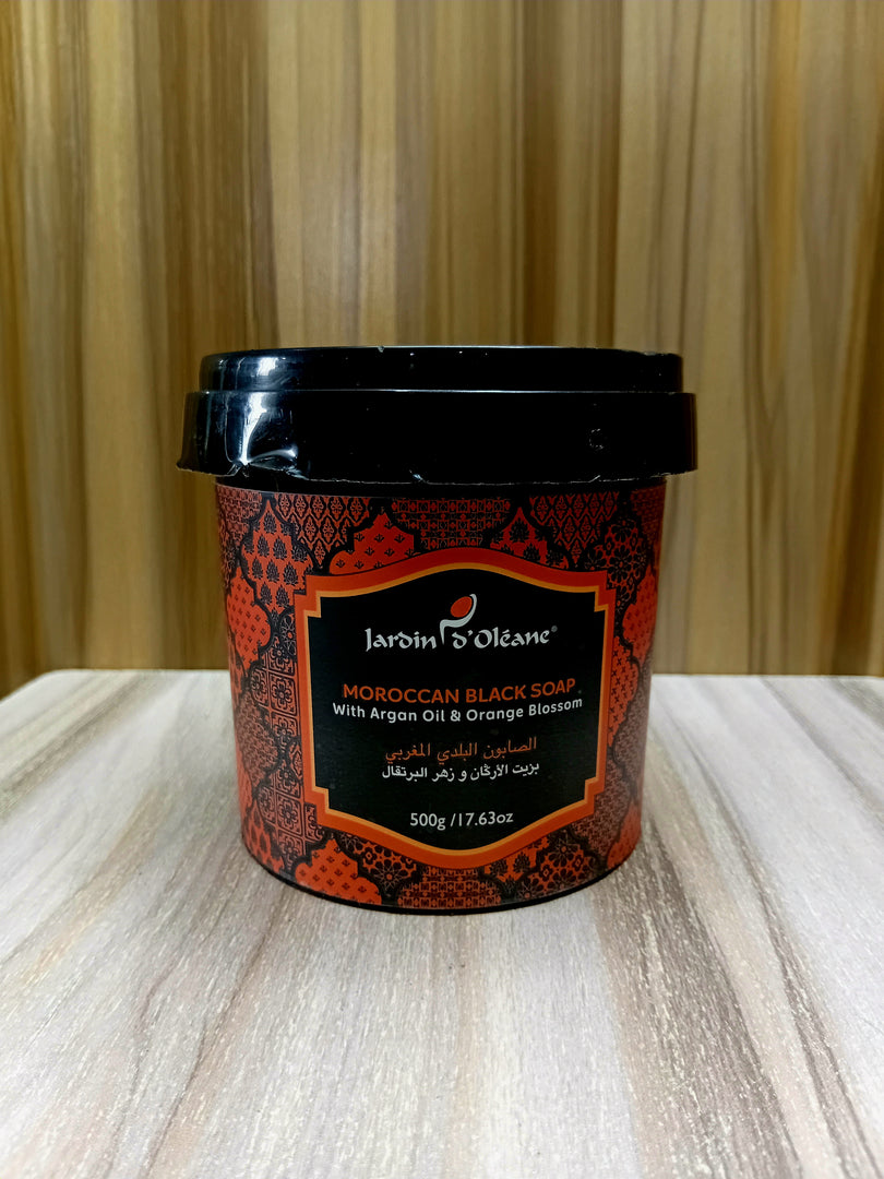 JARDIN D' OLEANE MOROCCAN BLACK SOAP
