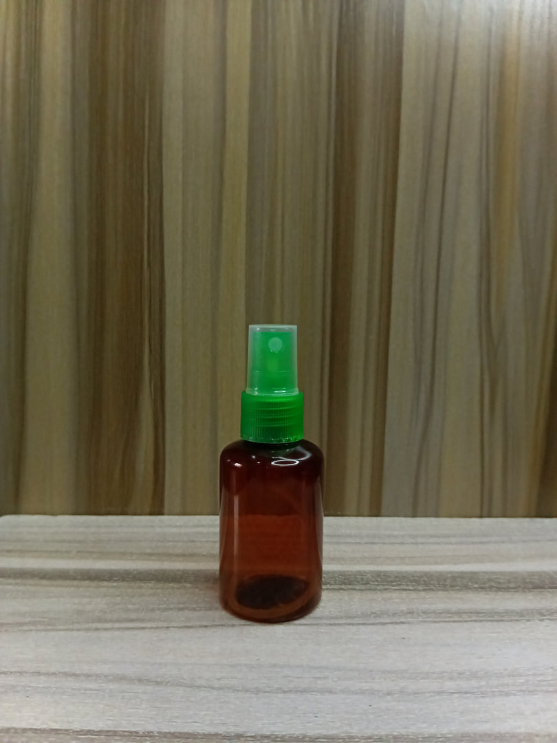 PENGUIN PLASTIC BOTTLE (50ML) 20MM OPENING (AMBER)