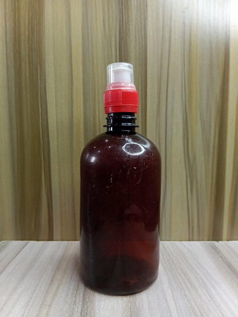 JASMINE PLASTIC BOTTLE (500ML) (AMBER)