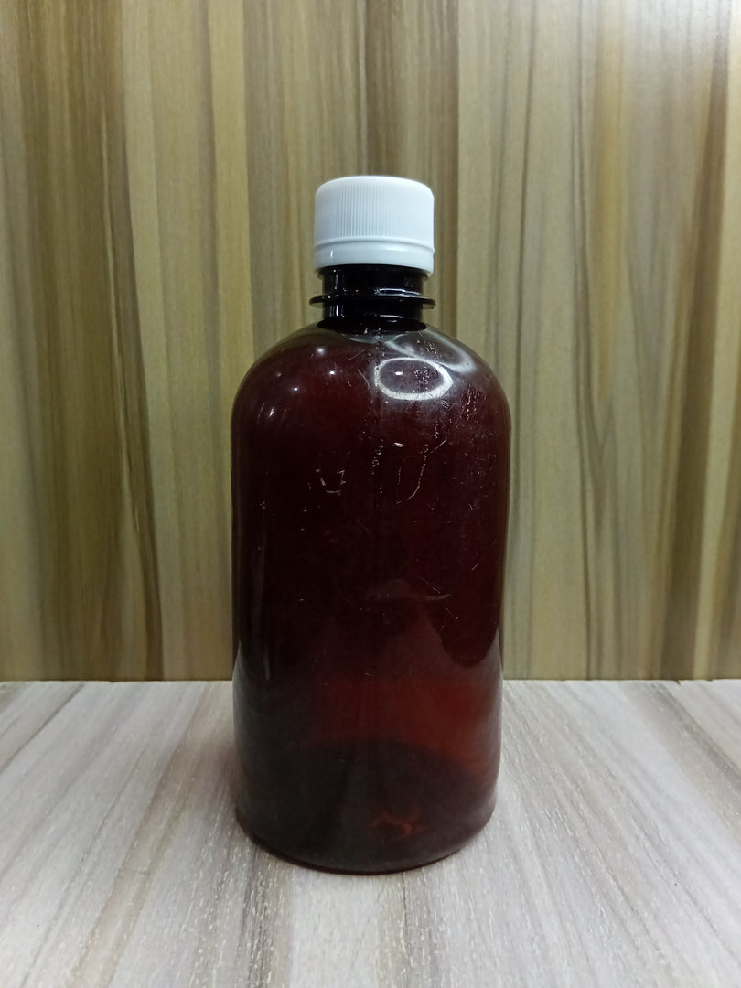 JASMINE PLASTIC BOTTLE (500ML) (AMBER)