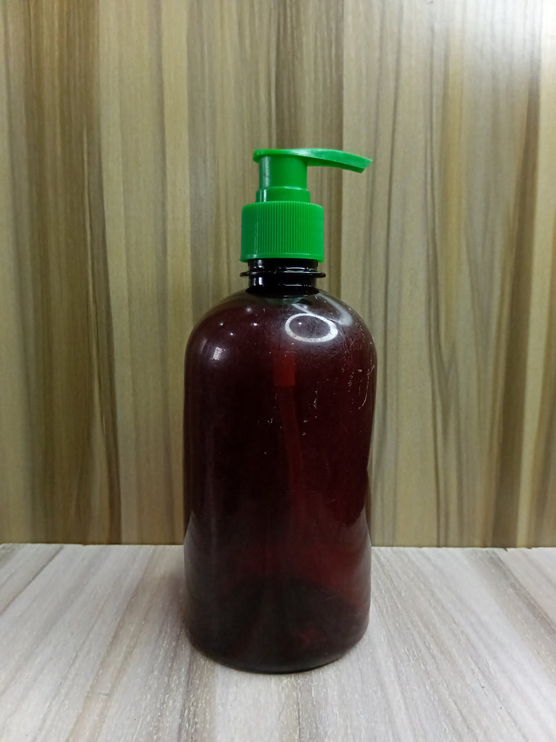 JASMINE PLASTIC BOTTLE (500ML) (AMBER)