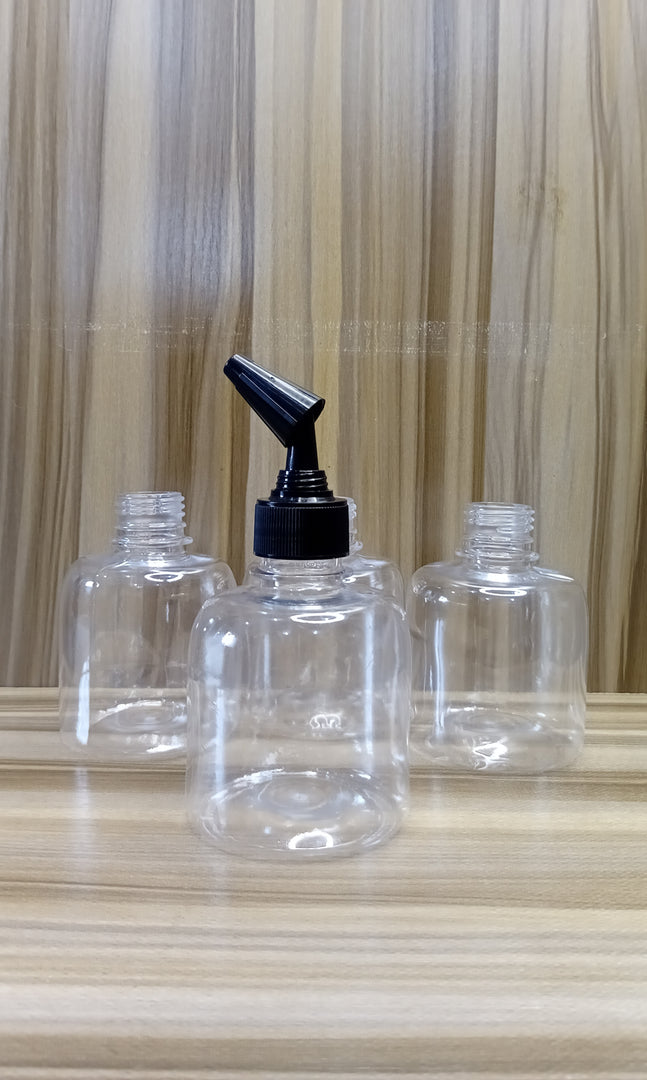 JASMINE PLASTIC TRANSPARENT BOTTLE (250ML)