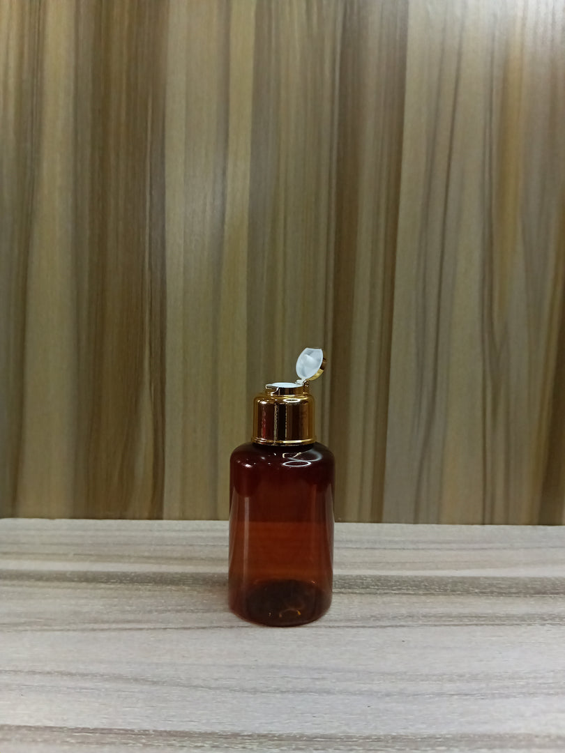 PENGUIN PLASTIC BOTTLE (50ML) 20MM OPENING (AMBER)
