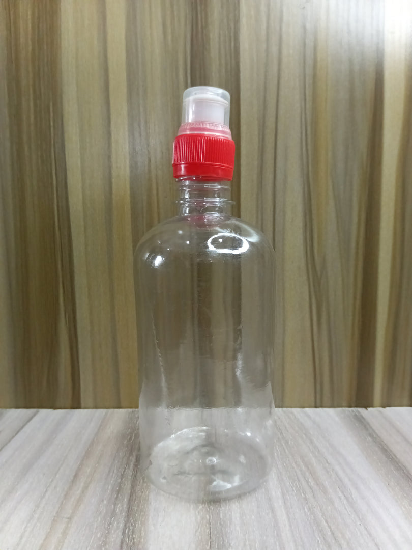 JASMINE PLASTIC BOTTLE (500ML) (TRANSPARENT)