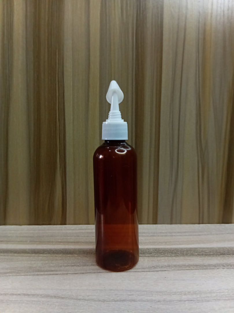 PENGUIN BOTTLE (100ML) 20MM OPENING (AMBER)