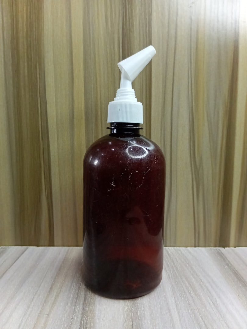 JASMINE PLASTIC BOTTLE (500ML) (AMBER)