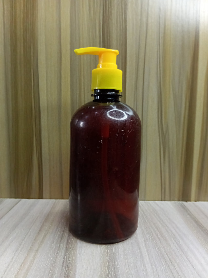 JASMINE PLASTIC BOTTLE (500ML) (AMBER)
