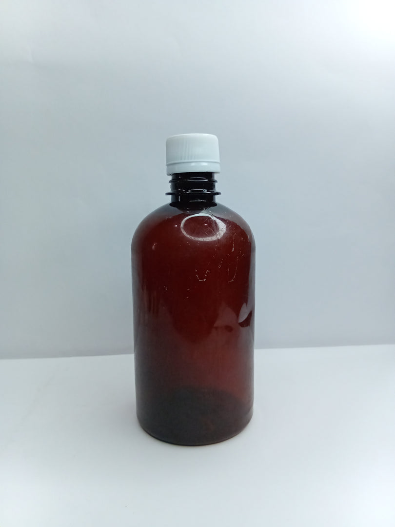 JASMINE PLASTIC BOTTLE (500ML) (AMBER)