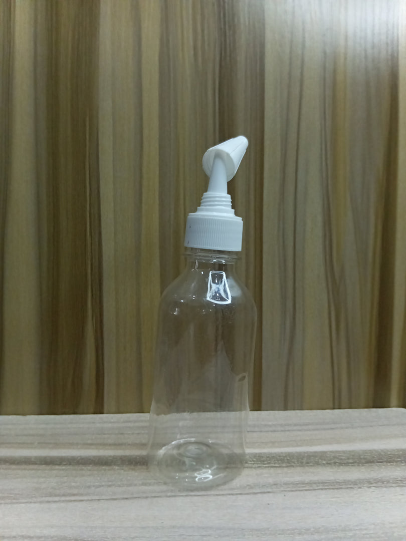 ROUND CONTAINER (200ML) (TRANSPARENT)