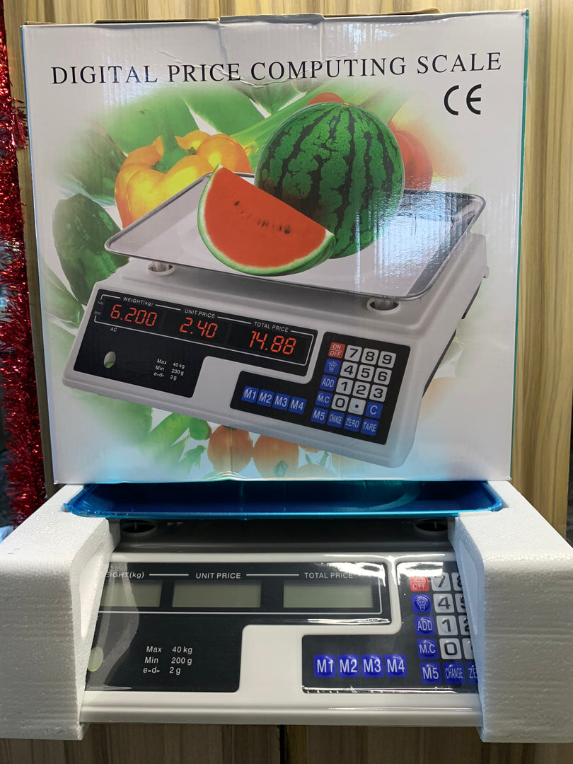 DIGITAL COMPUTING SCALE (40KG)