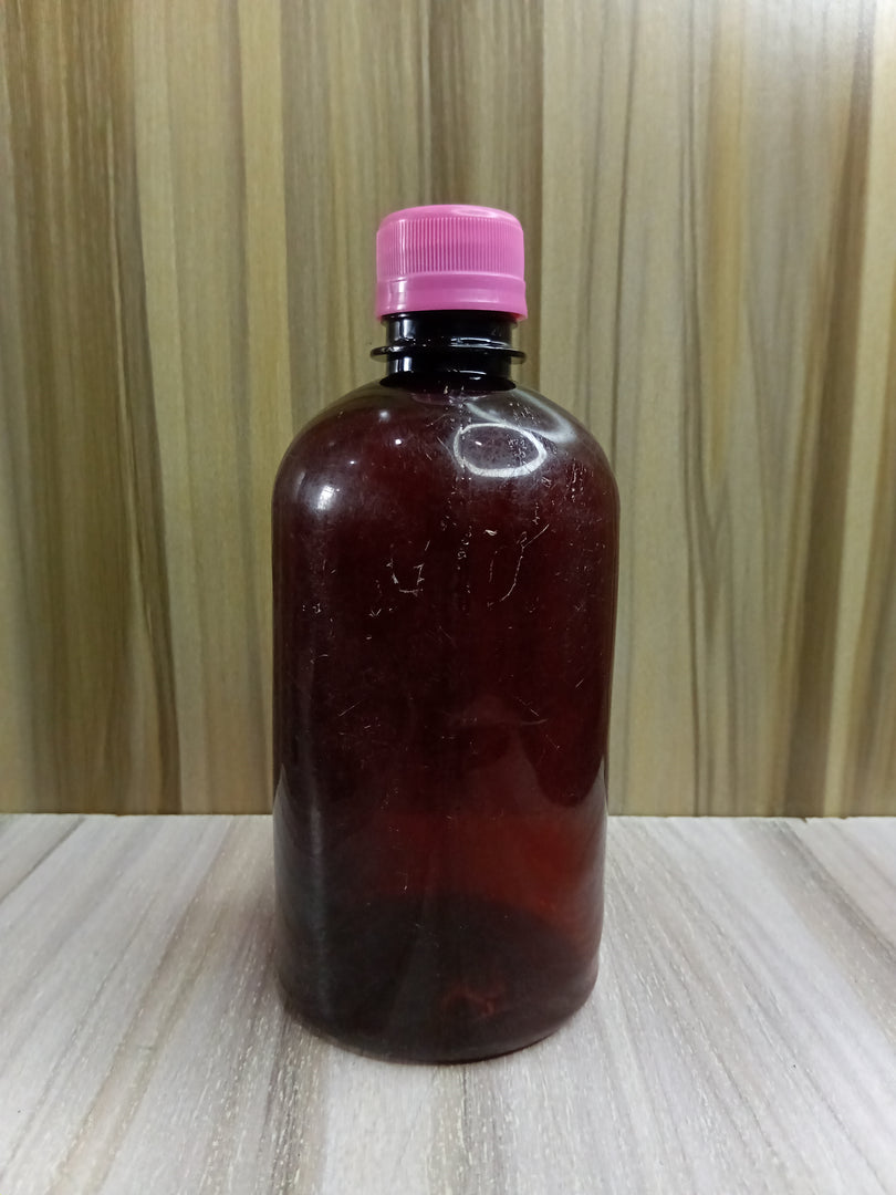JASMINE PLASTIC BOTTLE (500ML) (AMBER)