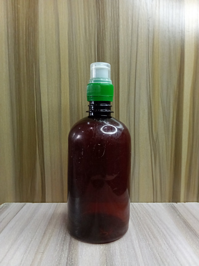 JASMINE PLASTIC BOTTLE (500ML) (AMBER)