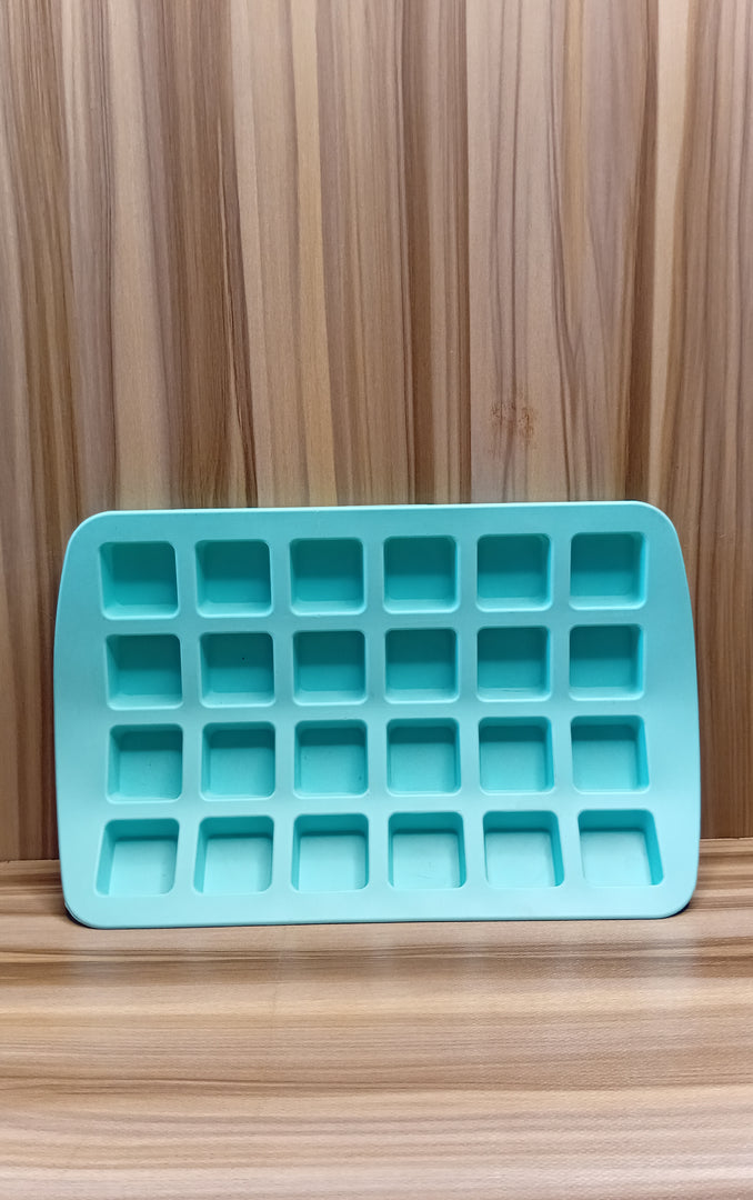 TWENTY-FOUR CAVITY SILICON SOAP MOLD