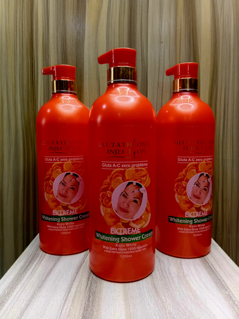 GLUTATHIONE INJECTION EXTREME(WHITENING SHOWER CREAM)