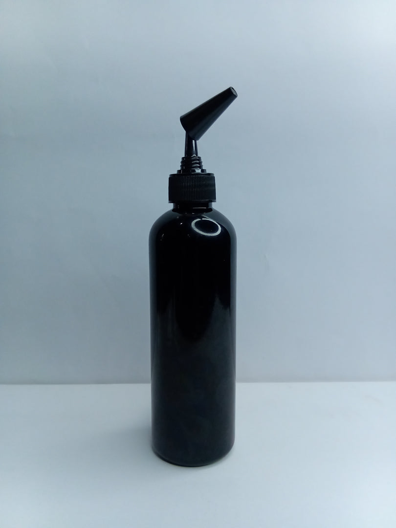 250ML FOREIGN BEVERLY PLASTIC BOTTLE [BLACK]